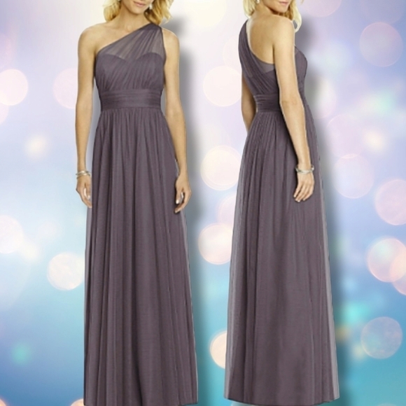 After Six One Shoulder Special Occasion/Bridesmaid Dress $298 - Picture 1 of 7